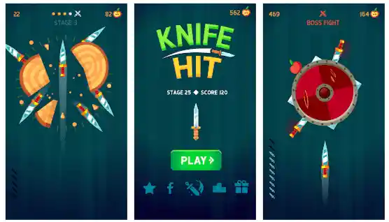 Knife Hit v1.8.12 Android Game Full Tutorial